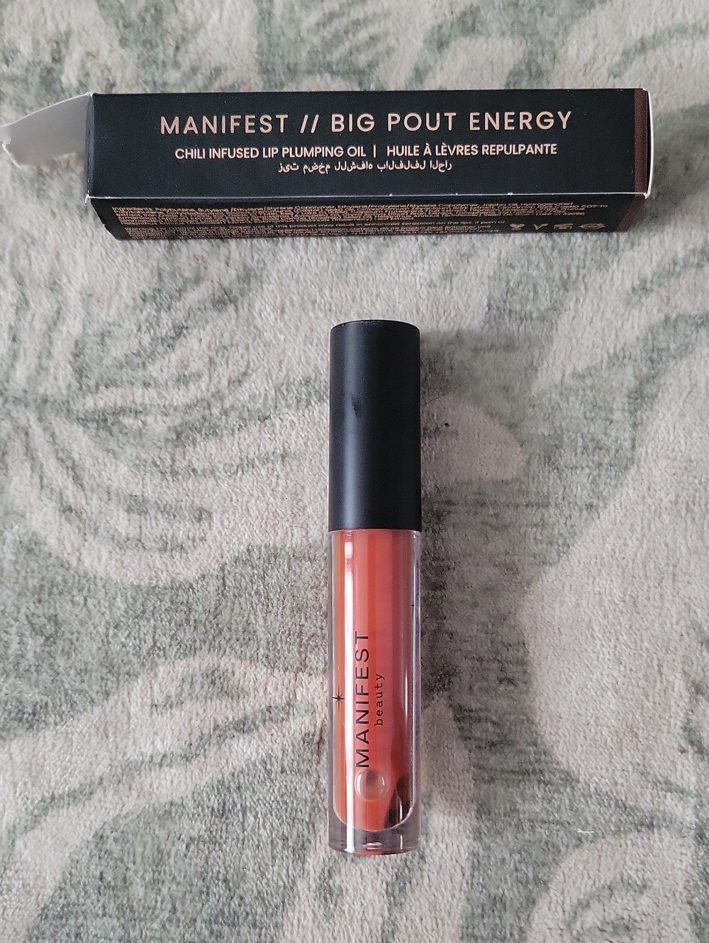 Big Pout Energy Chili-Infused Lip Oil — Warm Terracotta Pink